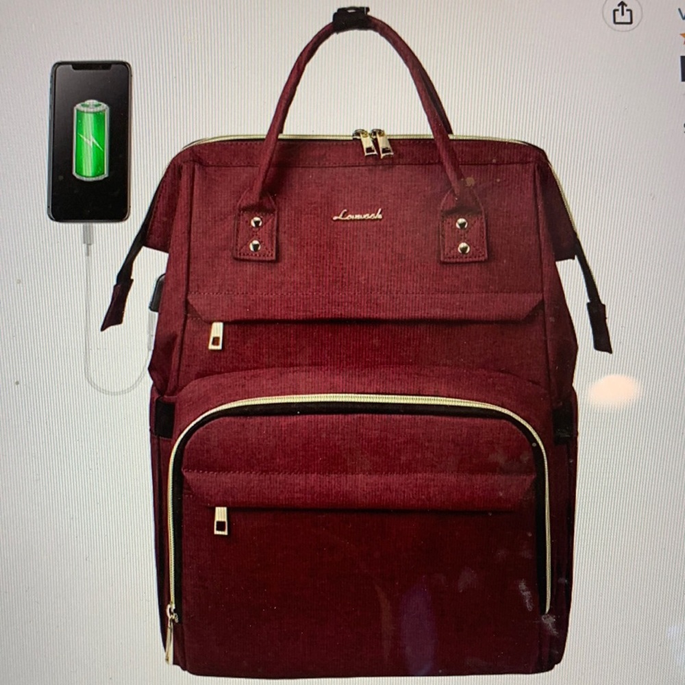 Lovevook Laptop Backpack with USB Port NEW